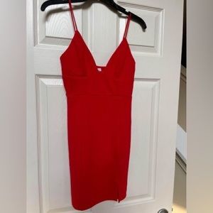 Princess Polly, red dress, size 2. Worn once.